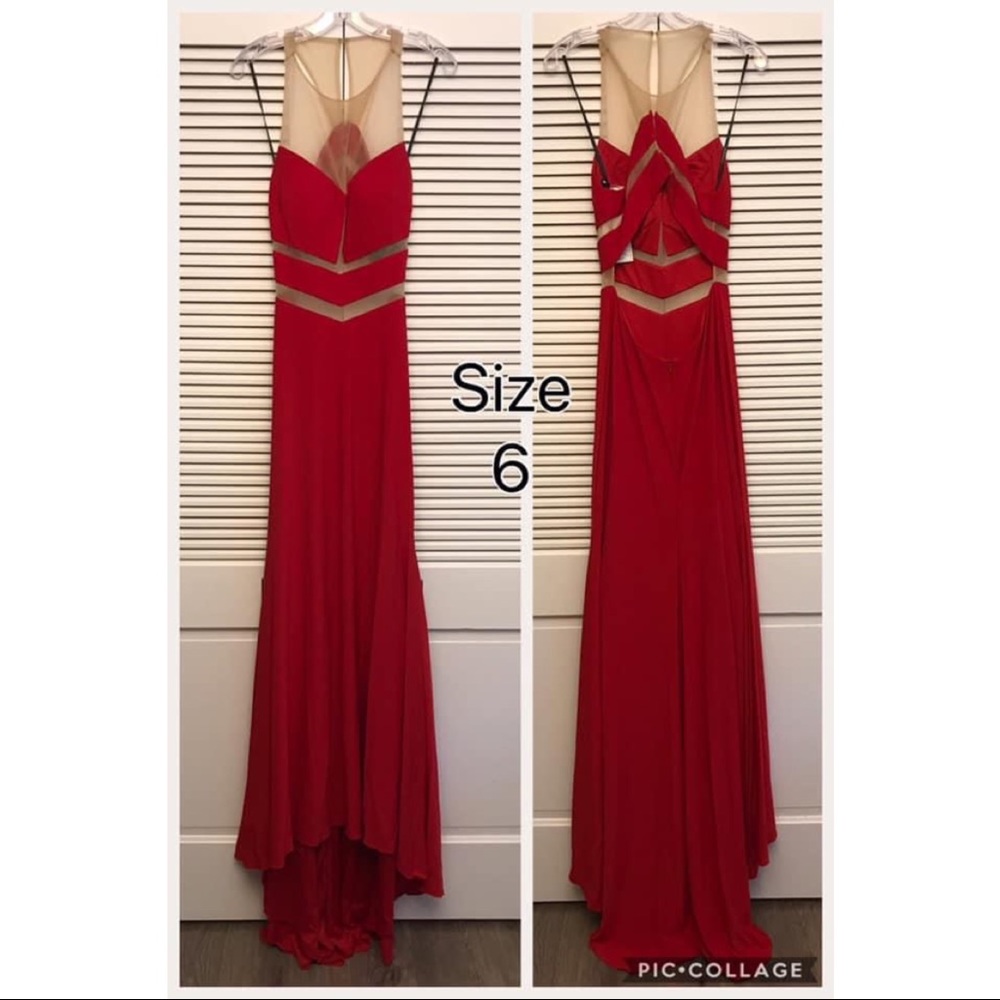 Alyce Paris Red Evening Gown